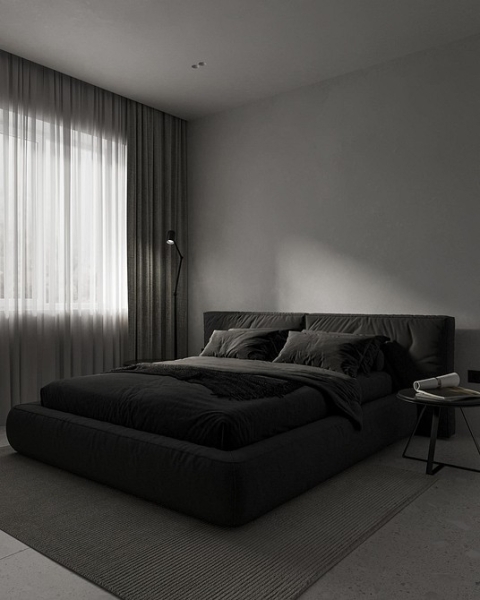 Черный интерьер: с чем сочетать и как использовать сложный цвет в разных комнатах (67 фото)