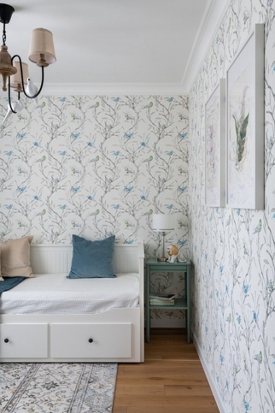 Нашли у дизайнеров: 6 уютных спален с красивыми обоями | ivd.ru