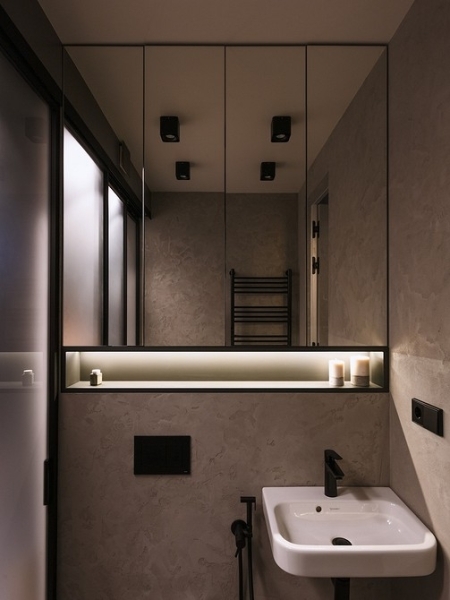 Как скомбинировали черты лофта и минимализма в одной квартире: реальный пример | ivd.ru